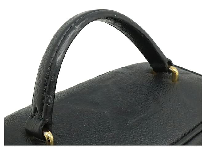 Borsa Louis Vuitton Monogram Empreinte Vanity PM Nero - vista 4