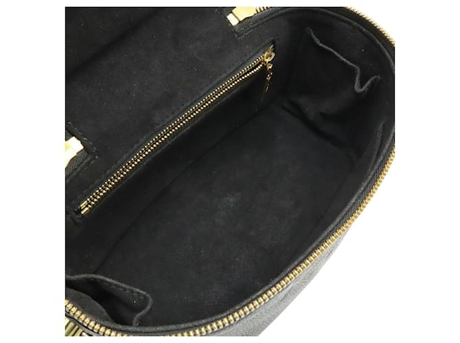 Borsa Louis Vuitton Monogram Empreinte Vanity PM Nero - vista 8