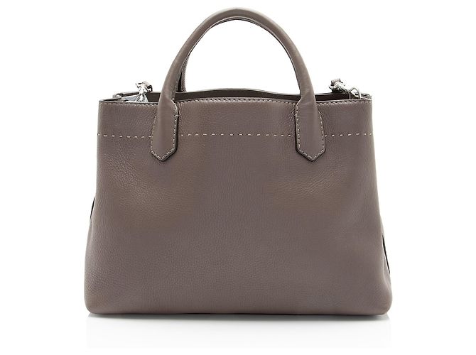 Tory Burch McGraw Leder-Tote mit drei Fächern Braun - Ansicht 3
