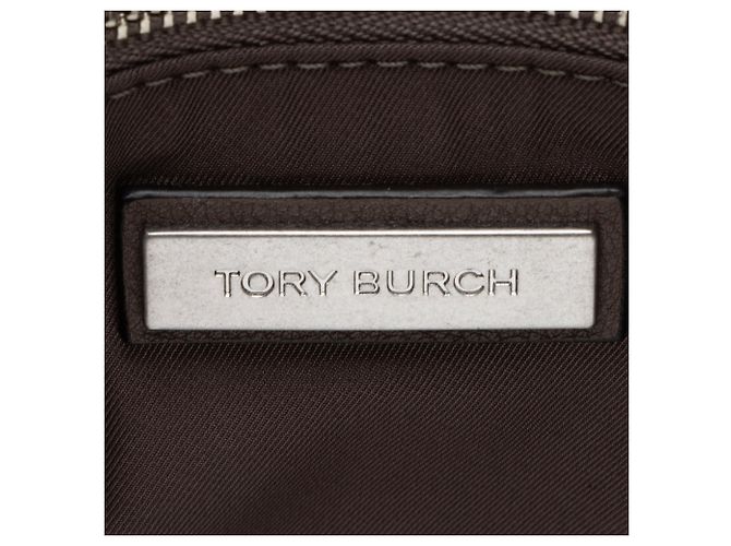 Tory Burch McGraw Leder-Tote mit drei Fächern Braun - Ansicht 7