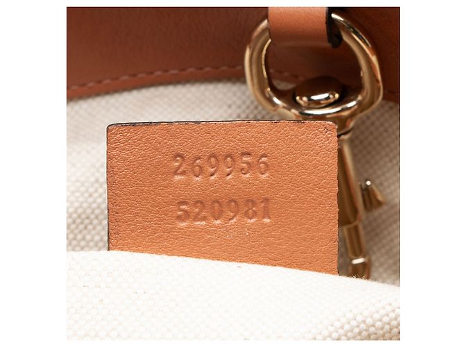 Gucci Guccissima Leder Heart Bit Charm Medium Tote Pink - Ansicht 6