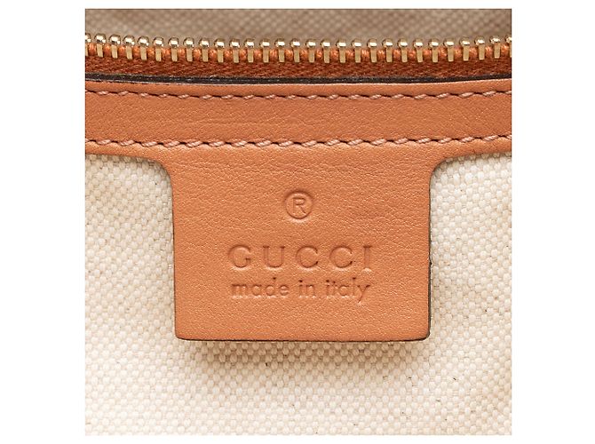 Gucci Guccissima Leder Heart Bit Charm Medium Tote Pink - Ansicht 8