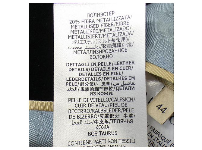 Chaqueta de lana Gucci Negro - vista 4