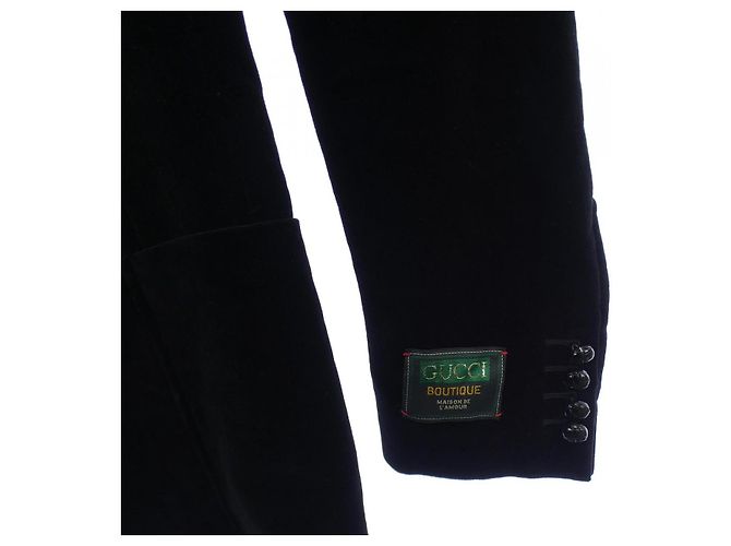 Chaqueta de lana Gucci Negro - vista 7