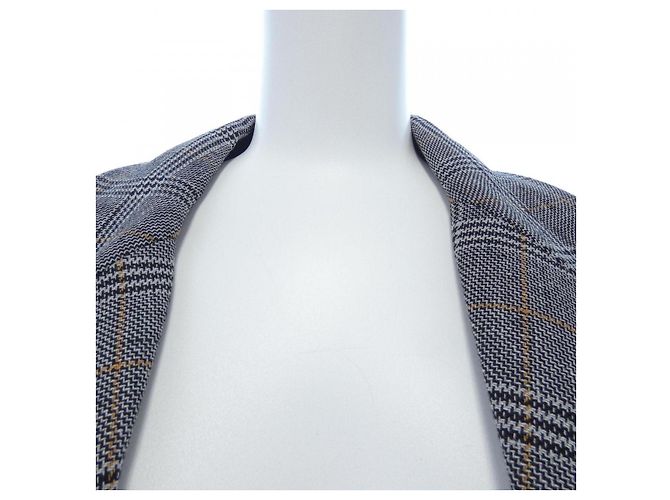 STUDIO NICHOLSON Wool Blend Jacket Brown - view 5