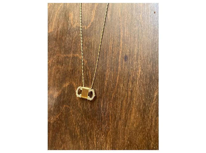 Collana Cartier in oro giallo 18k e diamanti D'oro - vista 10