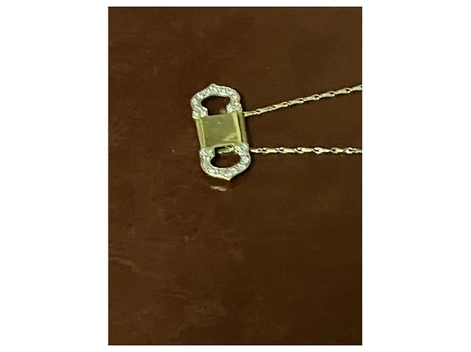 Collana Cartier in oro giallo 18k e diamanti D'oro - vista 11