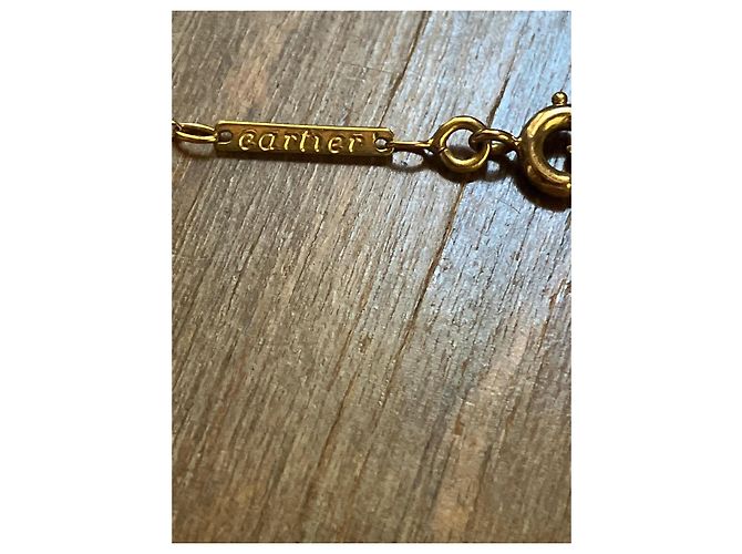 Collana Cartier in oro giallo 18k e diamanti D'oro - vista 8