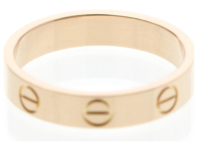 Anello Mini Love di Cartier in oro rosa D'oro - vista 7