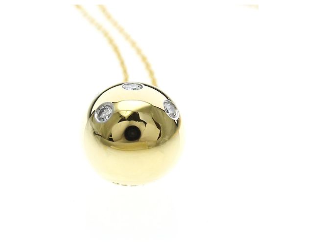 Tiffany & Co Tiffany Dots Ball Necklace Golden - view 4
