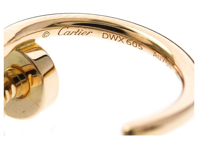 Orecchini a mezza cerchio Juste Un Clou Cartier D'oro - vista 10