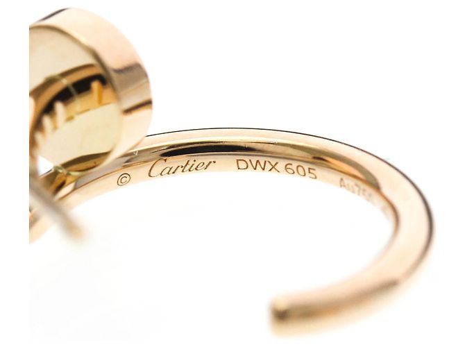 Orecchini a mezza cerchio Juste Un Clou Cartier D'oro - vista 12
