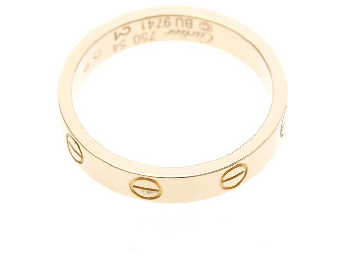 Anello Mini Love di Cartier in oro rosa D'oro - vista 9