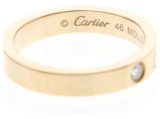 C de Cartier Ring mit 1 Diamanten Golden - Ansicht 5