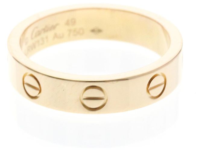 Anello Cartier Mini Love con 1 Diamante in Oro Rosa D'oro - vista 2