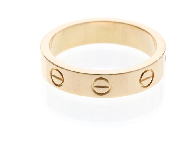 Anello Cartier Mini Love con 1 Diamante in Oro Rosa D'oro - vista 4