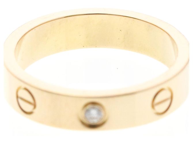 Anello Cartier Mini Love con 1 Diamante in Oro Rosa D'oro - vista 5