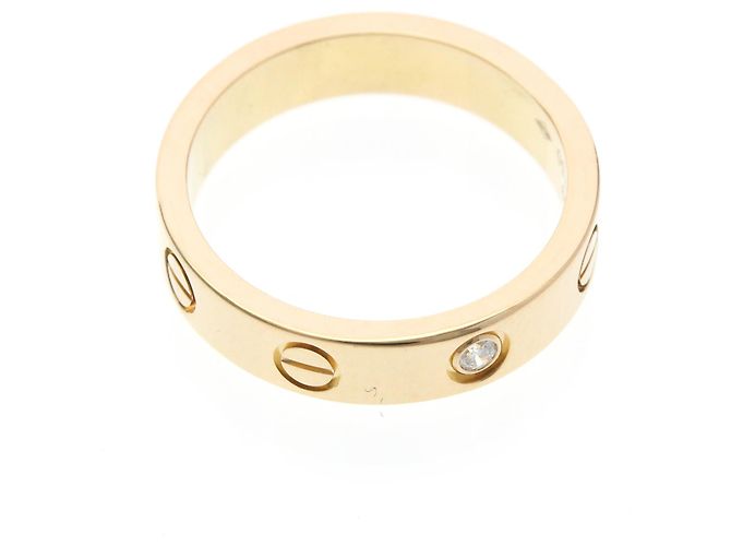 Anello Cartier Mini Love con 1 Diamante in Oro Rosa D'oro - vista 9