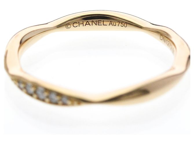 Chanel Camellia Ring mit Diamanten Golden - Ansicht 6