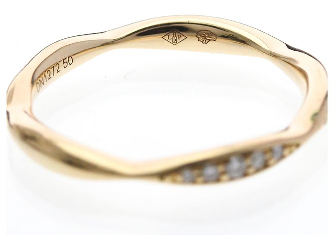 Chanel Camellia Ring mit Diamanten Golden - Ansicht 8