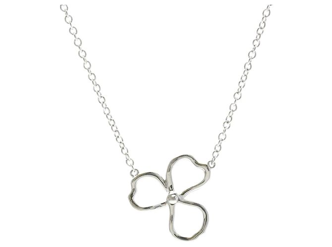 Tiffany & Co Collana Tiffany Open Paper Diamond Argento - vista 2