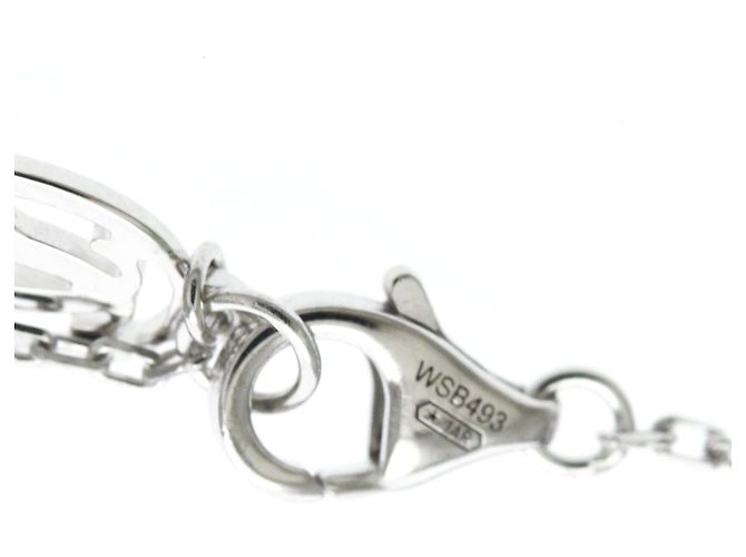 Collana Cartier Damour SM Piccolo Modello in Oro Bianco Argento - vista 10