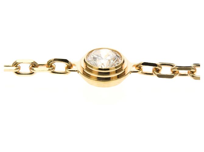 Bracciale Damour con diamante SM in oro rosa Cartier D'oro - vista 4