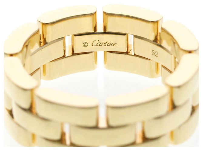 Anello Maillon Panthère di Cartier in oro giallo 18K D'oro - vista 5