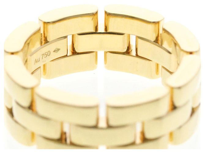 Anello Maillon Panthère di Cartier in oro giallo 18K D'oro - vista 7