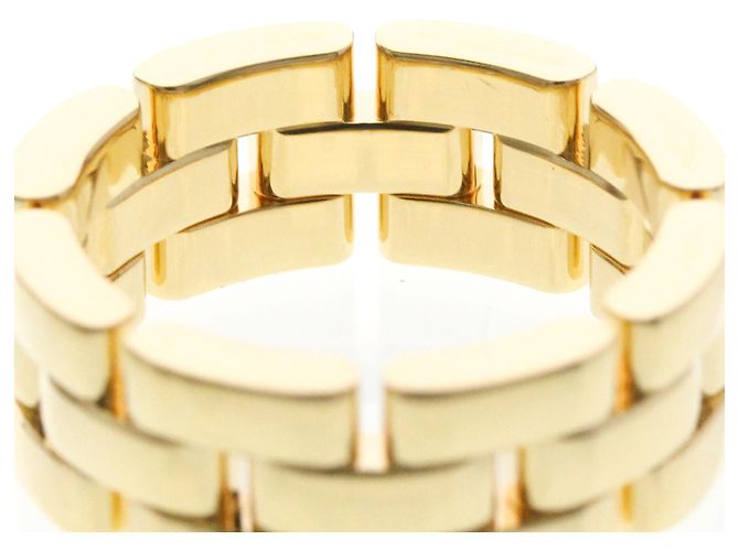 Anello Maillon Panthère di Cartier in oro giallo 18K D'oro - vista 8