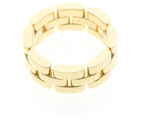 Anello Maillon Panthère di Cartier in oro giallo 18K D'oro - vista 9