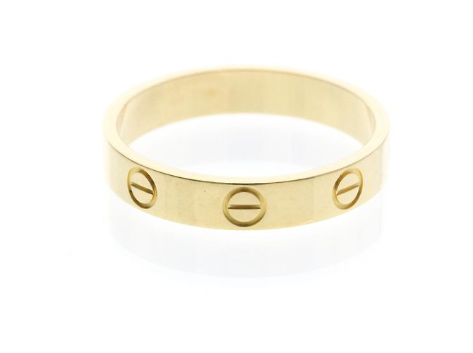 Anello Mini Love di Cartier in oro giallo D'oro - vista 3