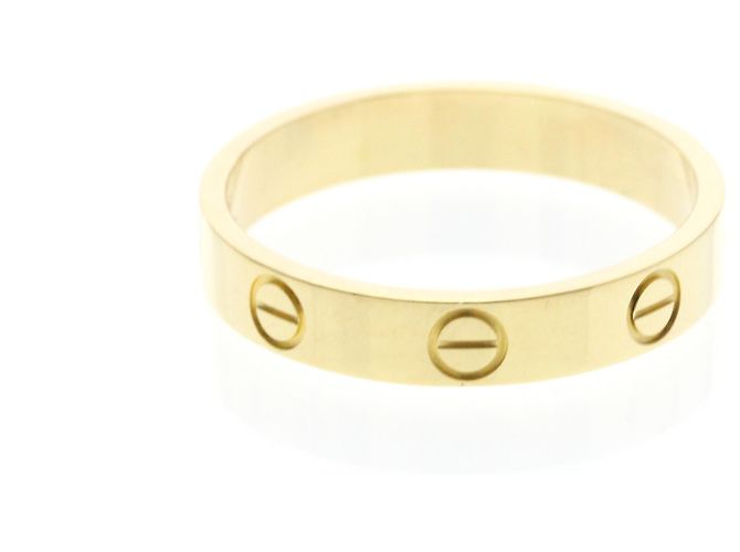 Anello Mini Love di Cartier in oro giallo D'oro - vista 4