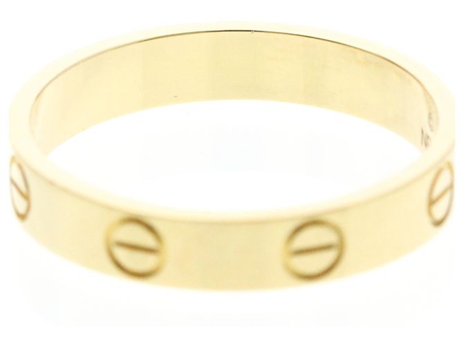 Anello Mini Love di Cartier in oro giallo D'oro - vista 6