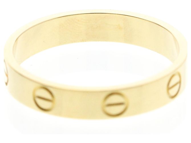 Anello Mini Love di Cartier in oro giallo D'oro - vista 7