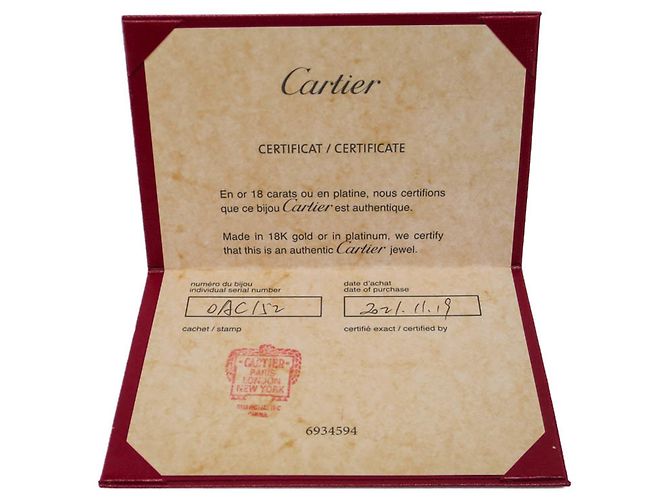 Cartier Mini Love Ring aus Roségold mit Diamant Golden - Ansicht 10