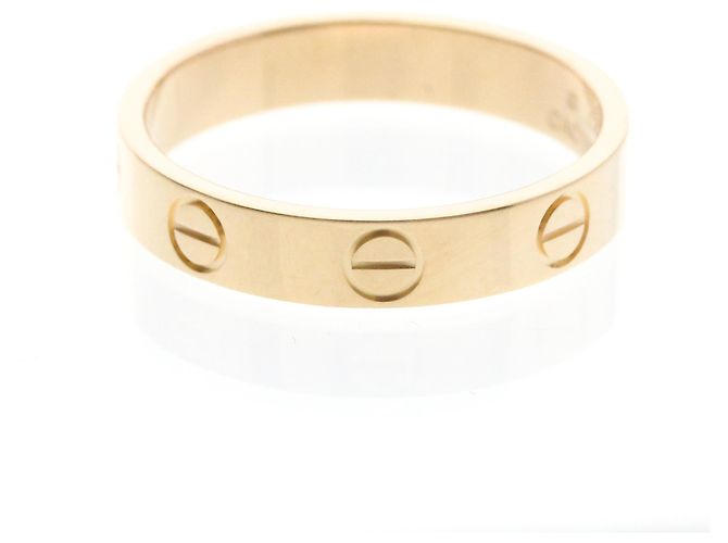Cartier Mini Love Ring aus Roségold mit Diamant Golden - Ansicht 2