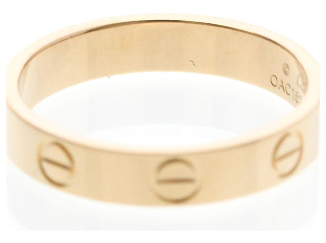 Cartier Mini Love Ring aus Roségold mit Diamant Golden - Ansicht 6