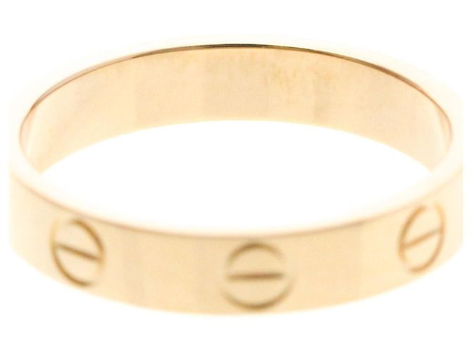 Cartier Mini Love Ring aus Roségold mit Diamant Golden - Ansicht 7