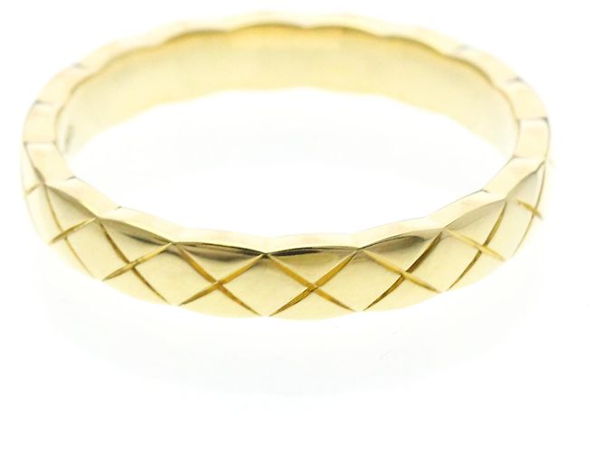 Anello Chanel Coco Crush Mini Band D'oro - vista 3