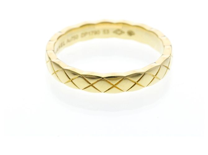 Anello Chanel Coco Crush Mini Band D'oro - vista 4