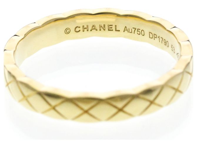 Anello Chanel Coco Crush Mini Band D'oro - vista 5