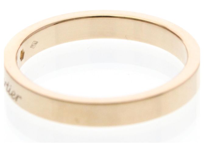 Anello C de Cartier in oro rosa e diamanti D'oro - vista 6