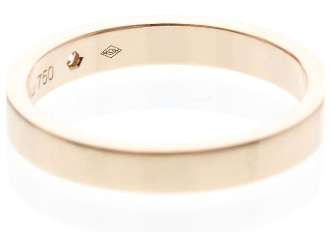 Anello C de Cartier in oro rosa 18K con diamante D'oro - vista 6
