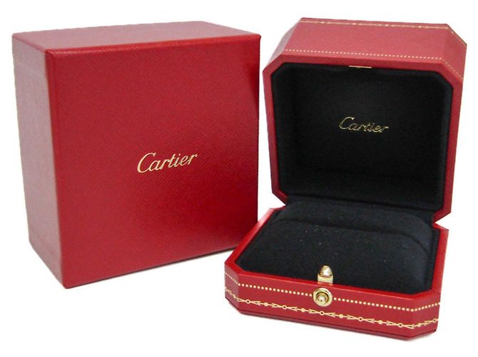 Anillo Maillon Panthère Cartier con 4 Diamantes Dorado - vista 10