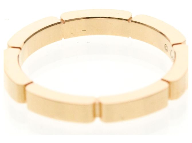 Anillo Maillon Panthère Cartier con 4 Diamantes Dorado - vista 8