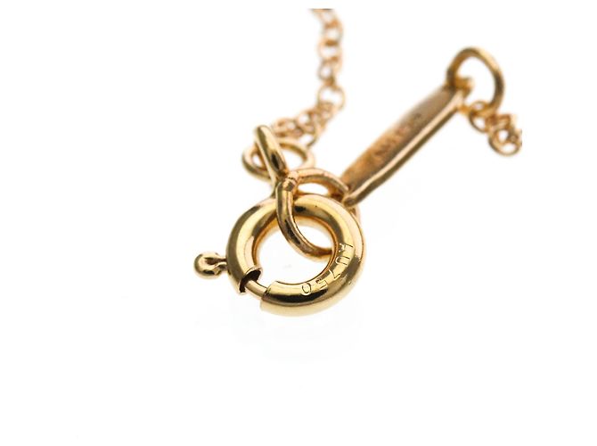 Tiffany & Co Collana Tiffany Bow Ribbon in oro rosa con rubino D'oro - vista 12