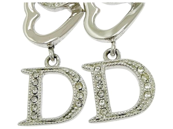 Orecchini Christian Dior Heart Drop Argento - vista 4