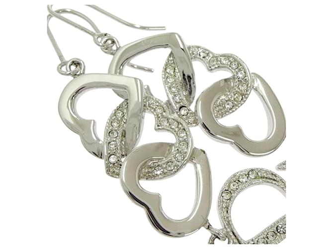 Orecchini Christian Dior Heart Drop Argento - vista 5