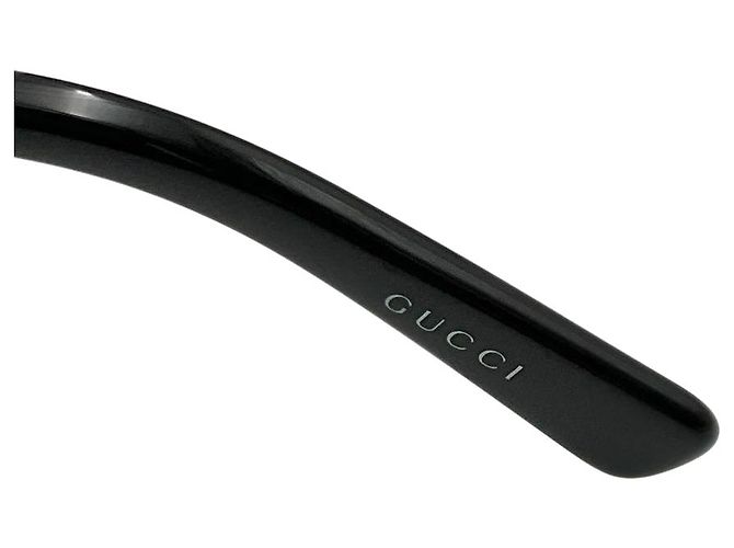 Occhiali da sole Gucci GG2577 Logo Strass Nero - vista 8